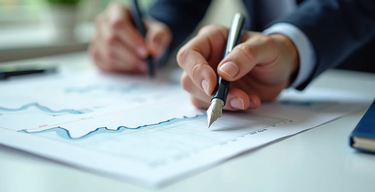 Detailliertes Excel-Dashboard zeigt wöchentliche Cashflow-Prognosen mit Szenarien-Analyse