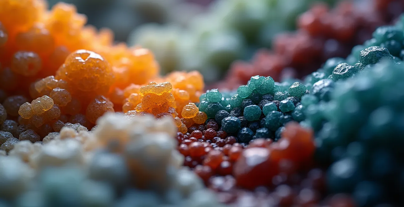 Abstrakte Darstellung der Balance zwischen Prozessstandardisierung und Flexibilität