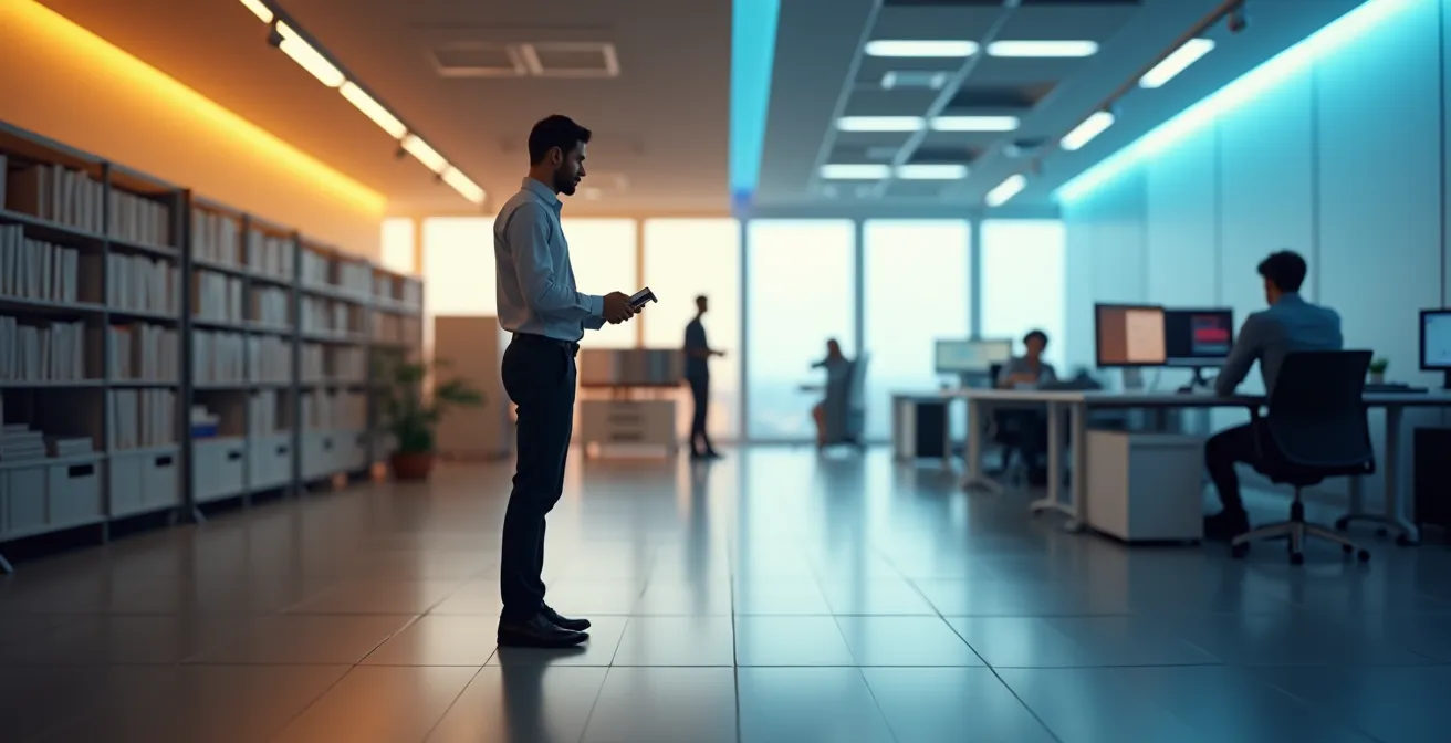 Transformation vom Papierarchiv zum digitalen Dokumentenmanagement, das die GoBD-Anforderungen erfüllt