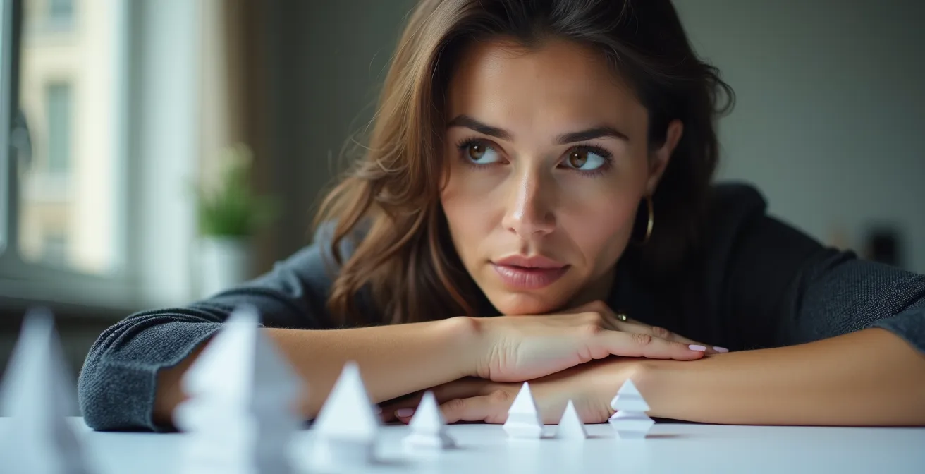 Visualisierung der Psychologie hinter Budgetpuffern und Jahresendausgaben